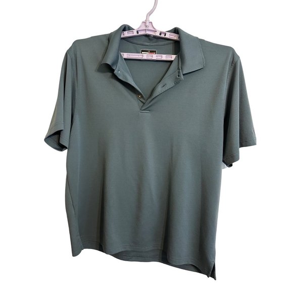 Grand Slam Performance SZ XXL Air Flow Short Sleeve Golf Polo Blue Grey - Picture 1 of 10